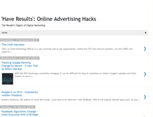 Tablet Screenshot of haveresults.com